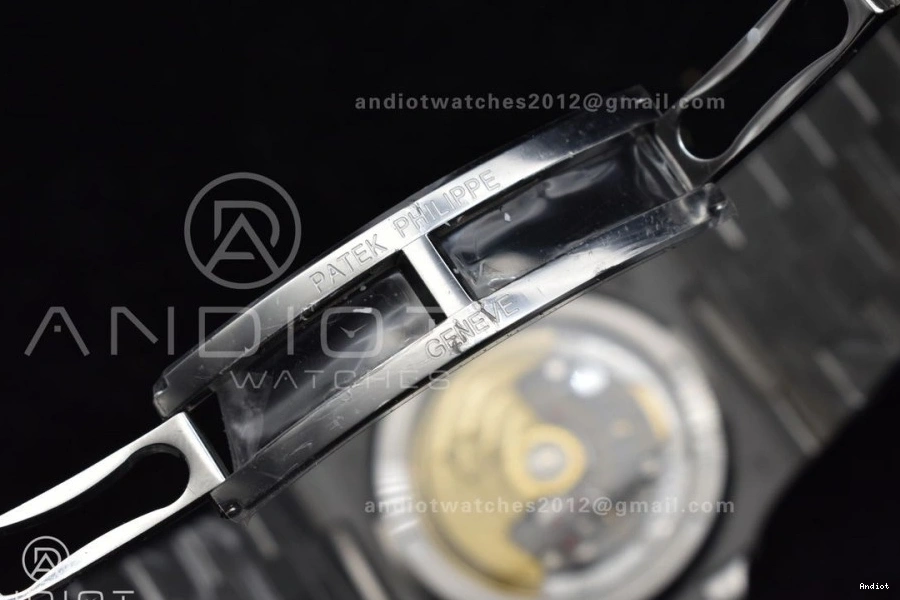 TWF Diamonds Nautilus A324 5711 Bracelet Bezel Full Diamonds SS on & Dial 1116
